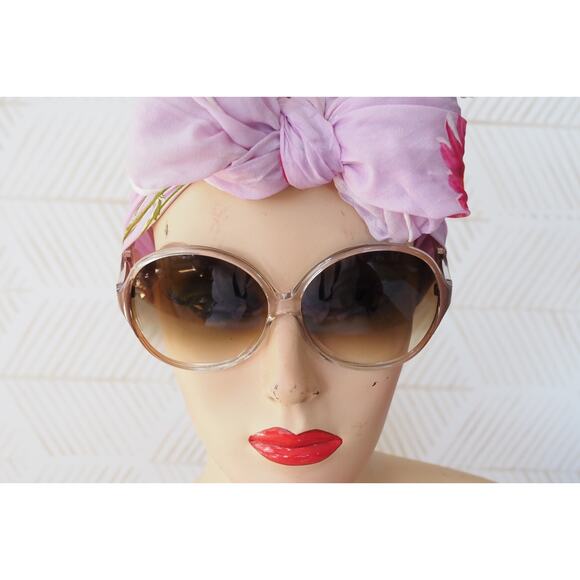 Vintage 1980s Sunglasses Drop Temples New Old Stock Retro Disco Grandma chic main image 6